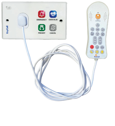 Emergency Cancel Unit - Used with Help-Cancel unit or standalone (as code blue to generate Emergency Calls) EzyCall System